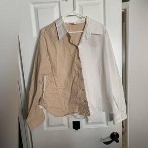 NEVER WORN BOHME collared button up